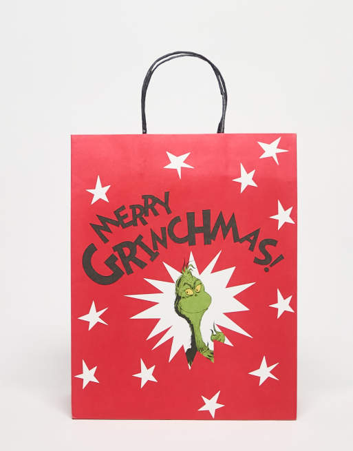 Grinch cheap christmas bags