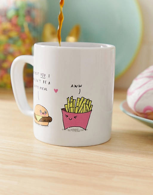 U Studio Sask Draws happy meal mug