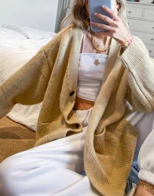 topshop longline cardigan