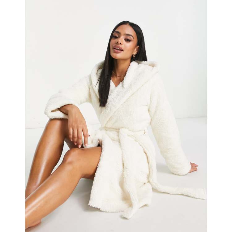 White ugg robe new arrivals