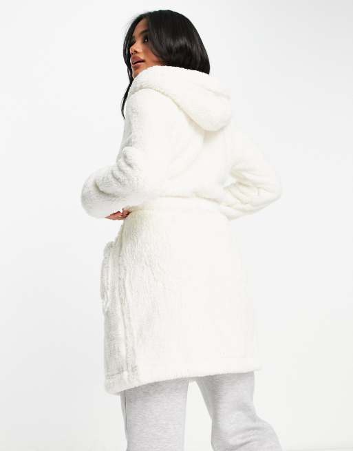 UGG Aarti cozy robe in cream | ASOS
