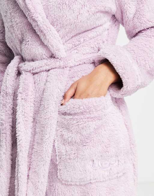 UGG Aarti cozy robe in lilac frost