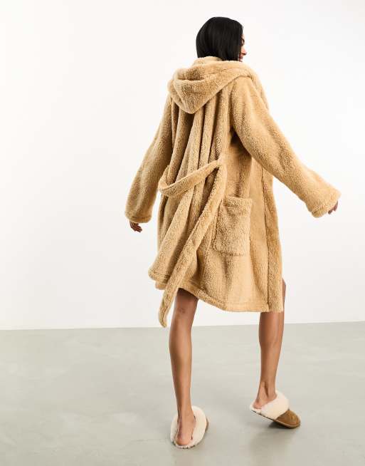 UGG Aarti robe in tan | ASOS
