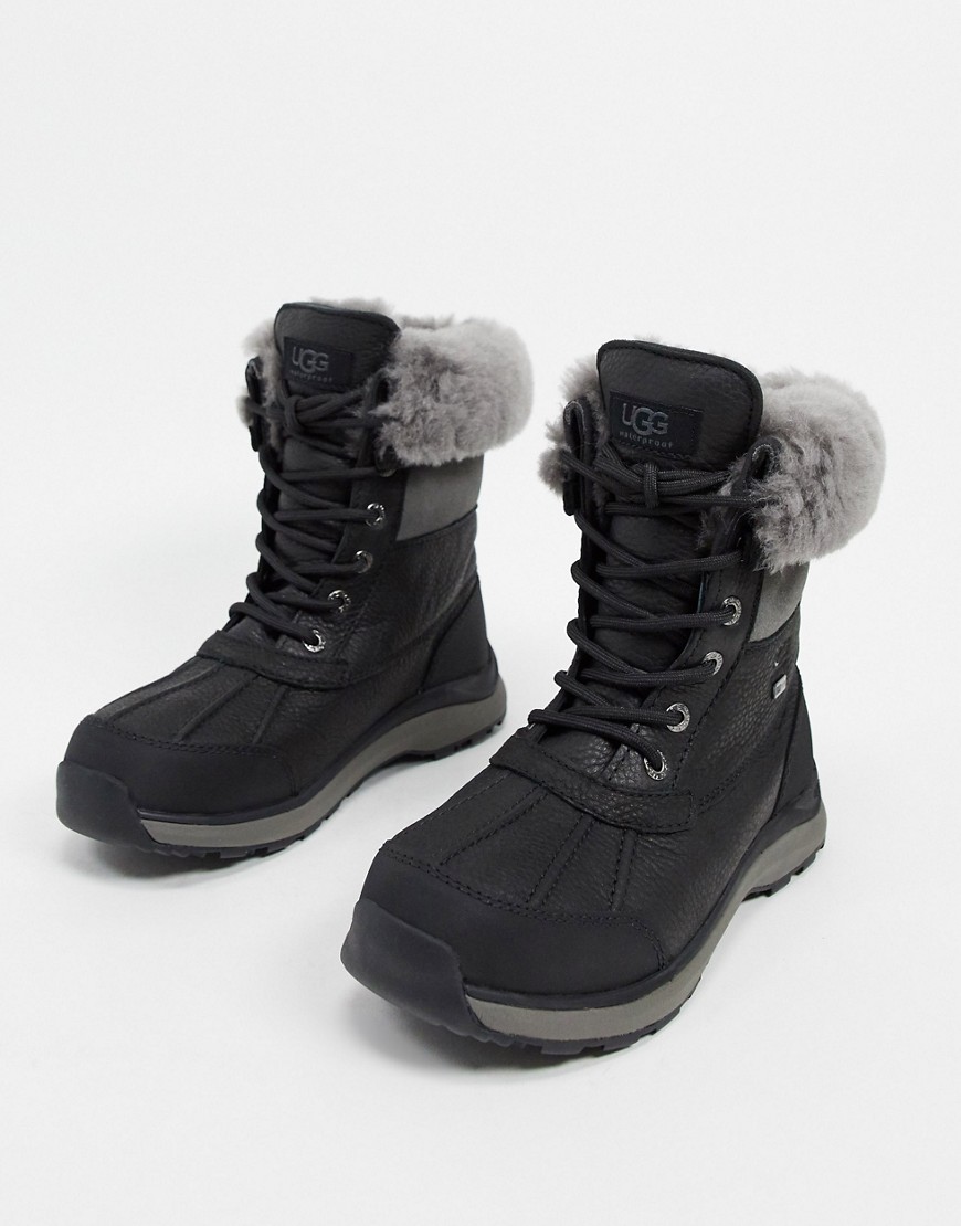 UGG - Adirondack III - Sorte støvler med snøre