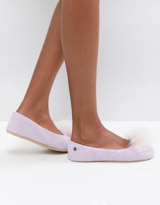 pom pom ugg slippers