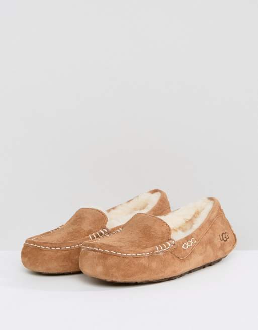 UGG Ansley Chestnut Slippers ASOS