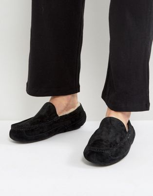 ugg black ascot slippers