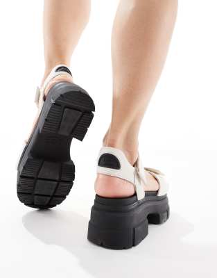 Ugg Chunky Sole Sandals Open Toe In Multi