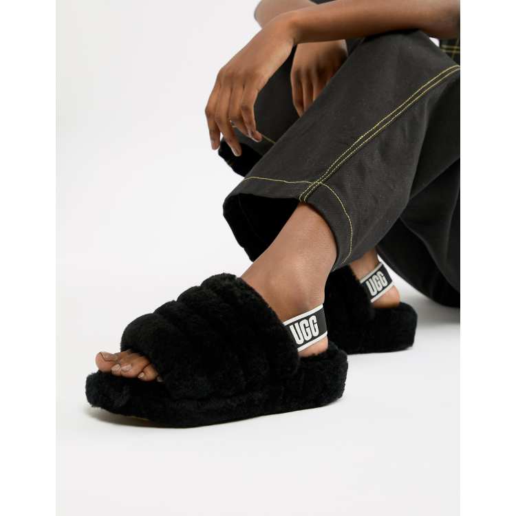 Fluff yeah uggs black new arrivals