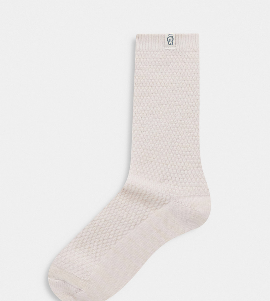 Ugg Classic Boot Socks In Cream-white | ModeSens
