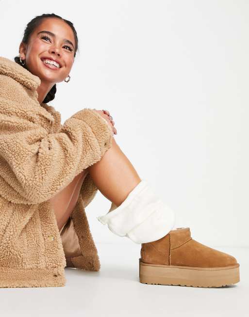 Ugg marron basse new arrivals