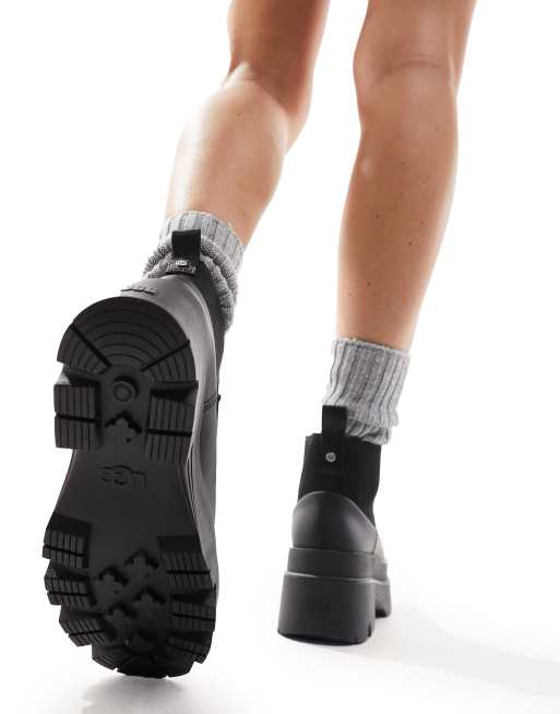 UGG – Brisbane – Chelsea-Stiefel in Schwarz | ASOS