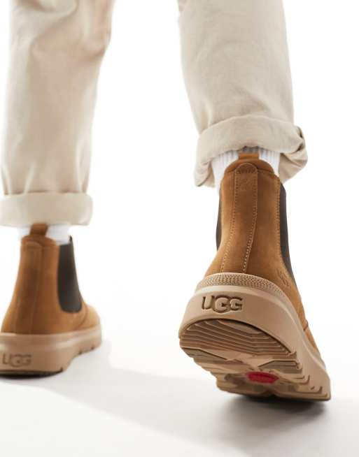 UGG – Burleigh – Chelsea-Stiefel in Kastanienbraun, 3 von 4