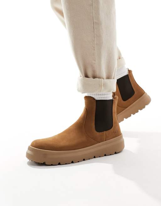 UGG - Burleigh - Stivaletti Chelsea color castagna