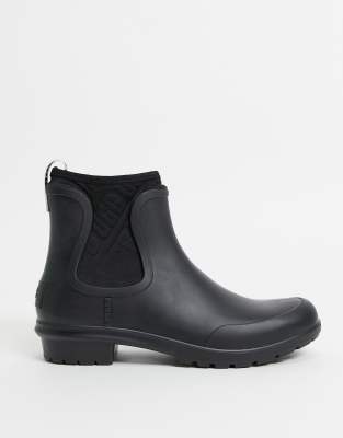 ugg wellies black