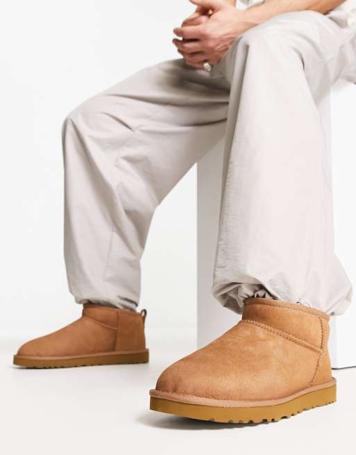 UGG Classic – Bardzo niskie zamszowe buty w kolorze kasztanowym, 4 z 4