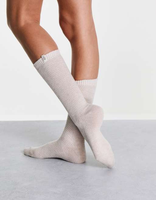 Cream on sale boot socks