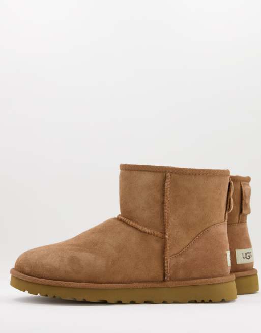 UGG – Classic – Botki z futerkiem w kolorze orzechowego brązu