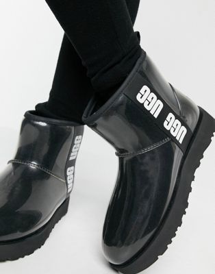 black ankle ugg boots