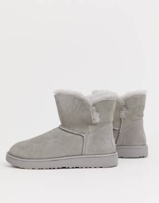 ugg classic cuff mini grey