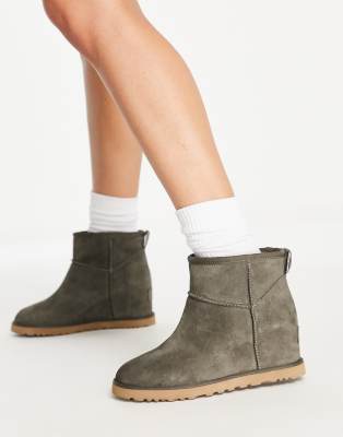 UGG Classic Femme Miniwedge boots in brown