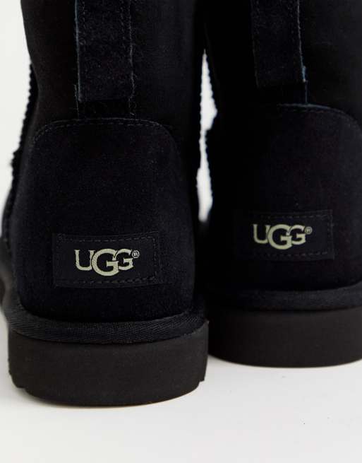 Korte uggs online zwart