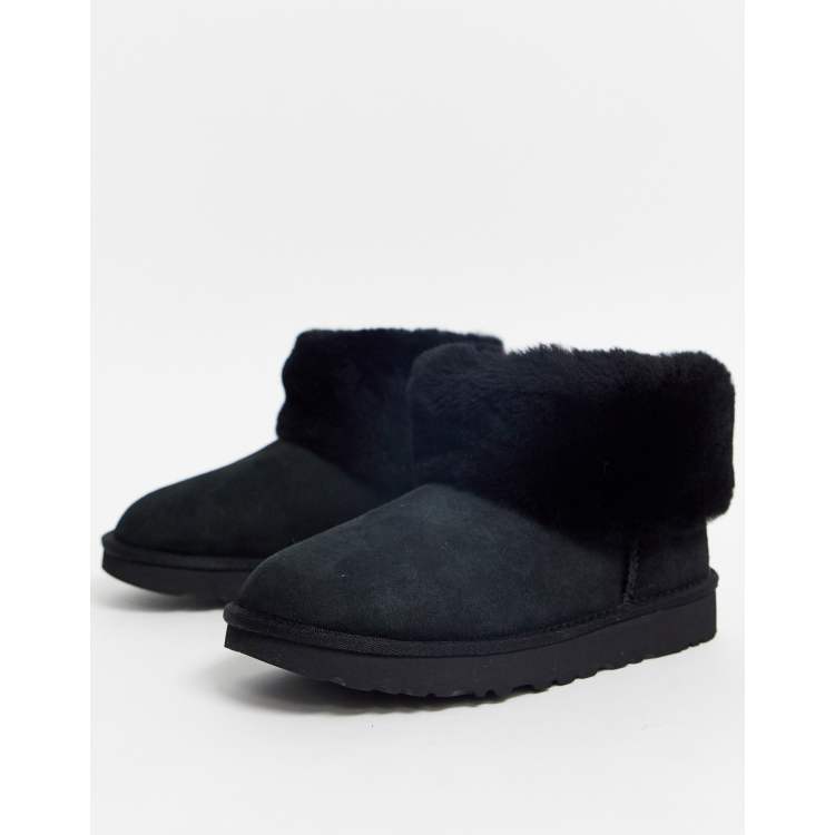 Ugg mini 2025 fluff boots