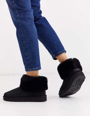 ugg classic mini fluff boot