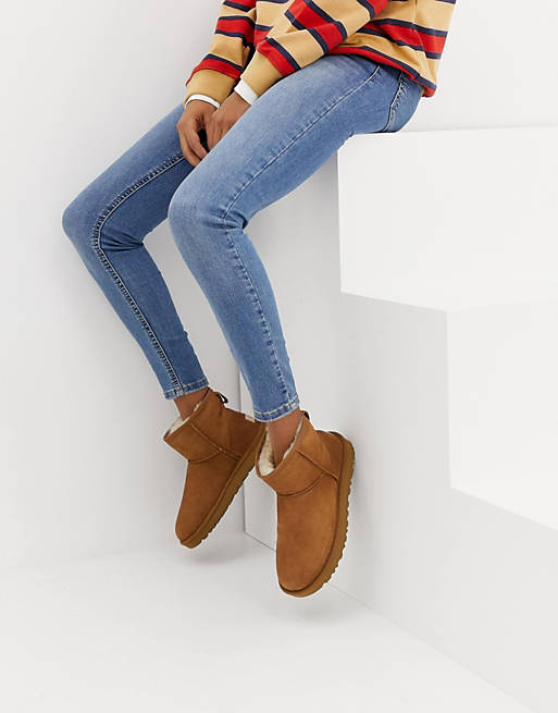 UGG Classic Mini II ankle boots in chestnut