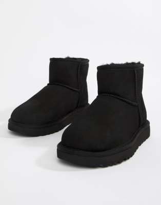 black mini ugg boots uk