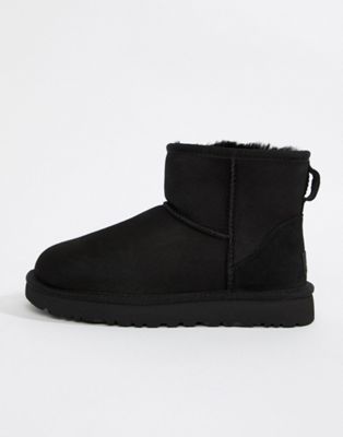 black mini ugg boots uk