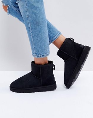 black ugg mini boots