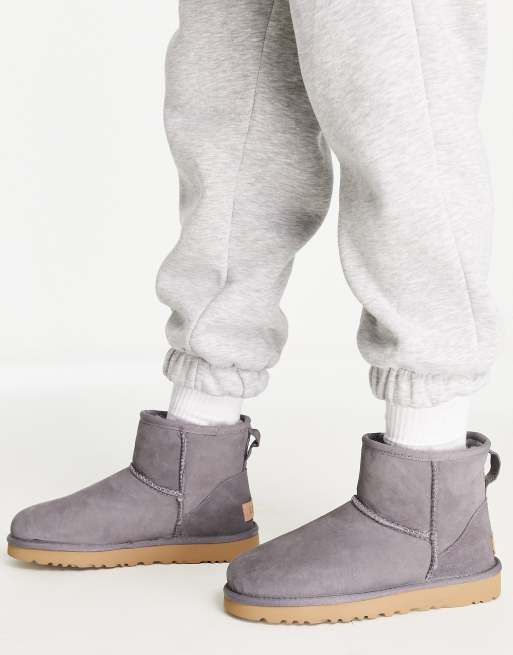 Ugg mini deals boots grey