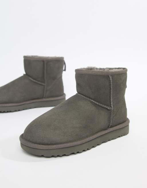 Ugg boots hotsell grey mini