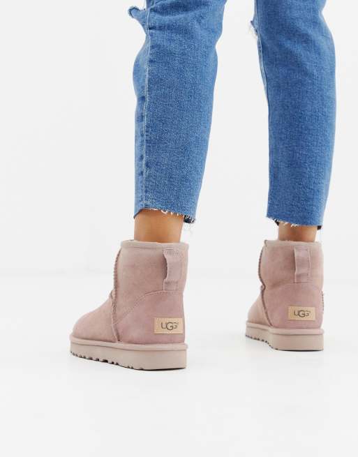 Pink ugg shop boots uk