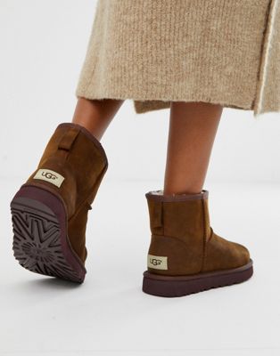 UGG classic mini leather boots | ASOS