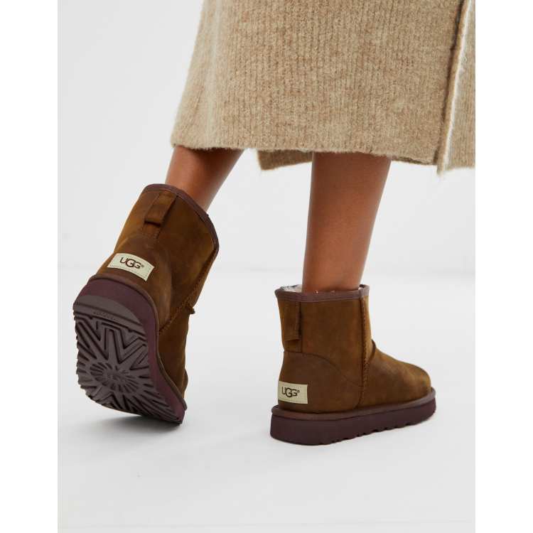 Ugg abree mini leather on sale boot