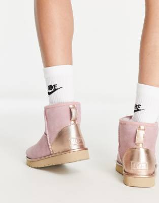 ugg boots rose gold