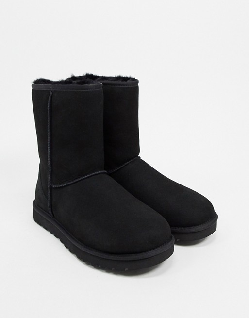 UGG classic short boots in black