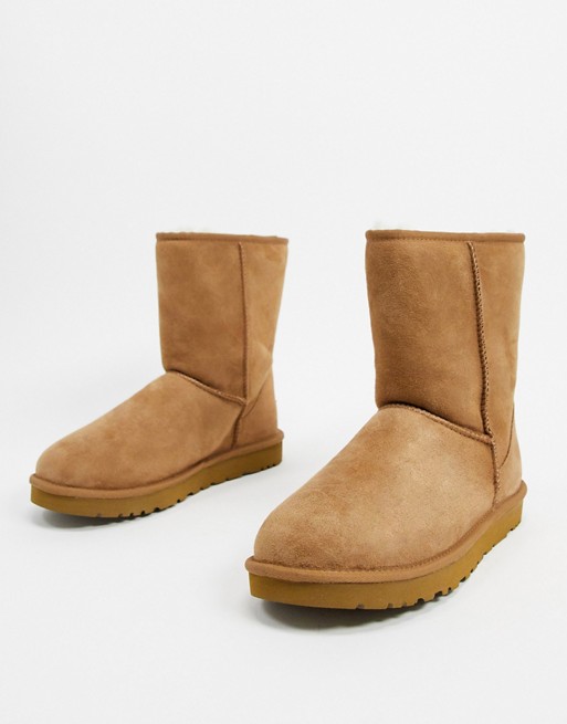 UGG classic short boots in tan