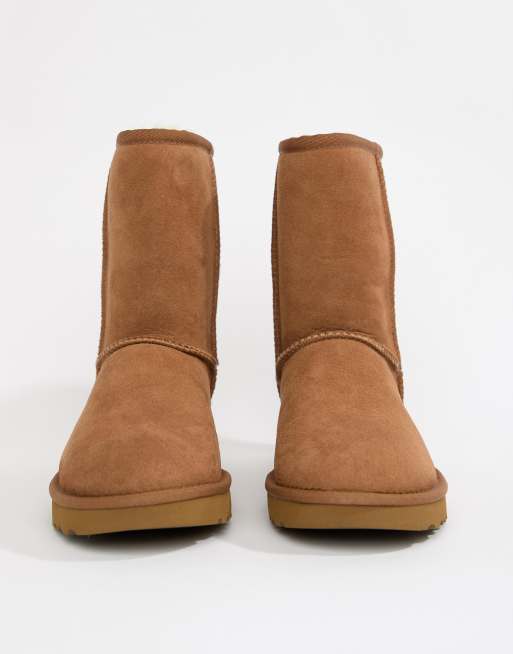 classic short leather ugg boots