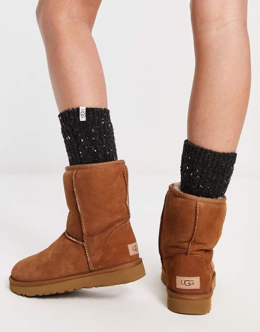 Ugg classic short ii hotsell chestnut boots