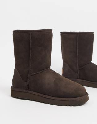 chocolate uggs classic short