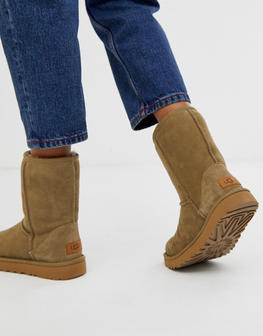 UGG classic short II boots-Brown