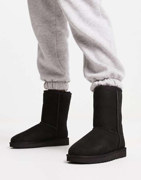 UGG - Classic Short II - Sorte støvler - view 1