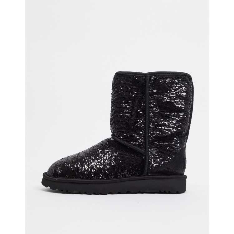 Sequin black clearance ugg boots