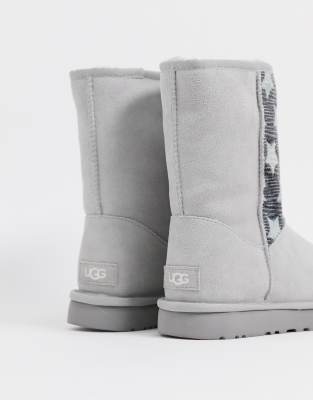 ugg classic short grey