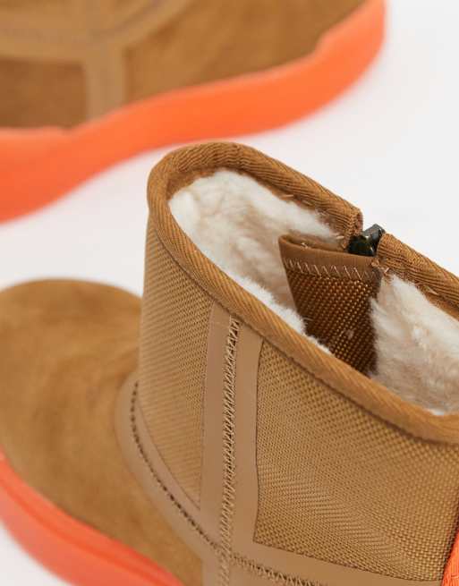 ugg classic tech mini orange