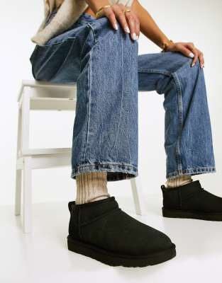 ugg classic ultra mini sheepskin ankle boots