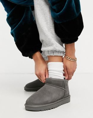 ugg boots mini grey